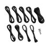 CableMod CM-PRTS-FKIT-NKK-R PRO ModMesh RT-Series ASUS ROG/Seasonic Cable Kits - Black