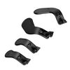Controller Paddles, Stainless Steel, 4PCS, Replacement, for Elite Series 2 Model 1797 (Black)
