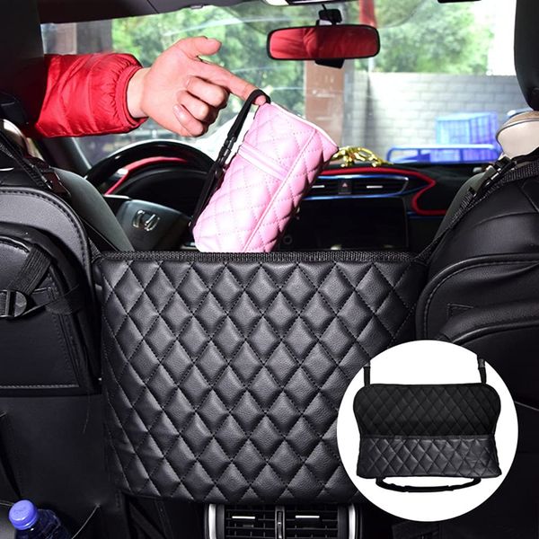 DONGMING Car Storage Pocket, Car Storage Pocket, Car Storage Bag, Bag Holder, Multi-functional, Car Storage Bag, Seat Back Pocket, Storage Bag Between Car Seats, Universal Car Storage Pocket, Car Bag,