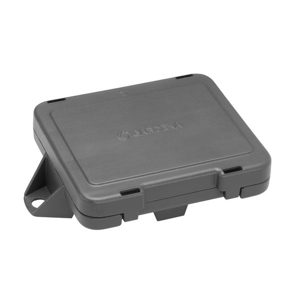 GARDENA winter box for cable: storage box the cable ends of the robotic mower-boundary wire, plastic box protects for protection from the weather, Lawn Mower Accessories (4056-20)