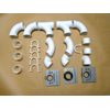 24pc Central Vacuum PVC Rough-in fitting kit 3 Inlets (24) pieces
