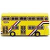 Tiny City No.118 Daimler Freetline DMS ARGOS Yellow (DD2113) Double Decker Bath