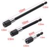 Flexible Drill Bit Extension Set, Includes 105° Right Angle Drill, Bendable Drill Extension, 3pcs 1/4 3/8 1/2" Universal Socket Adapter Set, 3pcs Drill Bit Holder, Screwdriver Bit Kit