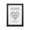 House warming gift for new home | New home map present
