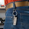NITEIZE DDK-11-R3 Dual Pass Key Ring, Stainless Steel, Silver