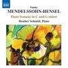 Mendelssohn-Hensel: Piano Sonatas