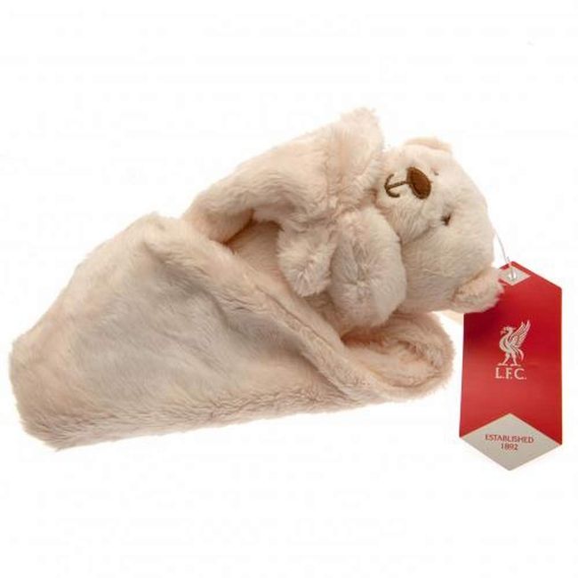 Liverpool FC Official Baby Comforter Hugs Blanket (One Size) (Brown)