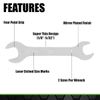 Grip Super-Thin SAE Wrench Set - 7-Pc. Model Number 90120