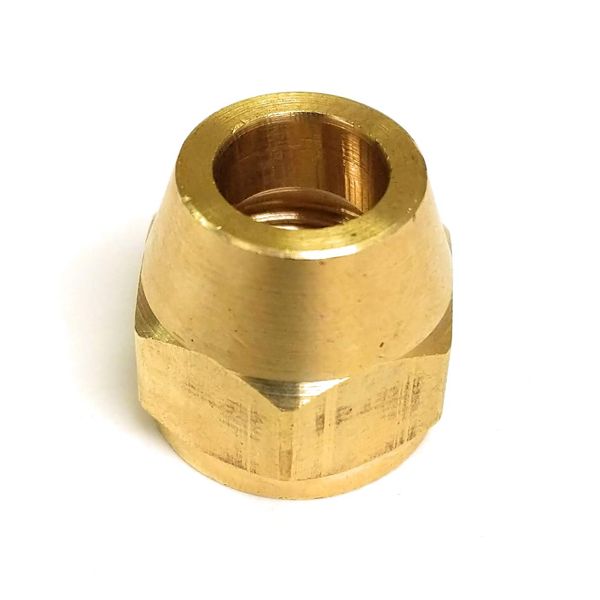 ICS Industries - 1/8 OD Brass Flare Nuts (10 Pack)