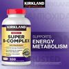 Kirkland Signature Super B-Complex with Electrolytes, 500 Tablets Vitamin C & B