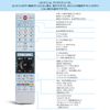 TV Remote Control for Toshiba Regza Remote Control REGZA LCD TV Replacement Universal Remote Control No Setting Required