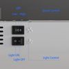 SNDOAS 30 inch Under Cabinet Range Hood Kitchen Cook Vent Button Switch Black