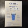 Brita Refillable Water Filtration Starter Kit: Reusable Filter Shell & 3 Refills