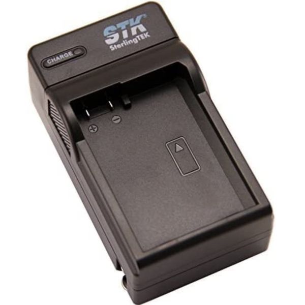 STK's Panasonic DMW-BCG10PP Digital Camera Charger - for Panasonic Lumix DMC-ZS7, DMC-ZS6, DMC-ZS10, DMC-ZS5, DMC-ZS3, DMC-ZS8, DMC-ZS1, DMC-ZR3, DMC-ZR1, DMC-TZ10, DMC-TZ7, DMC-TZ20, DMW-BCG10, DMC-TZ8, DMC-ZX3, DMC-TZ6, DMC-ZX1, DMC-TZ18, DMW-BCG10E, DM