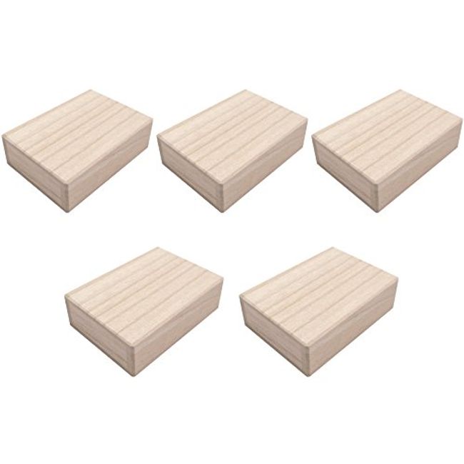 Small Paulownia Box 総桐 Box Mini Size Set of 5 (for Small Accessories, Parts Storage, Perfect For Storing)