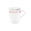 Pink Baking Essentials Mug - Kitchen Gifts for Cake Bakers - Tea/Coffee Hot Drinks Ceramic Cup Present