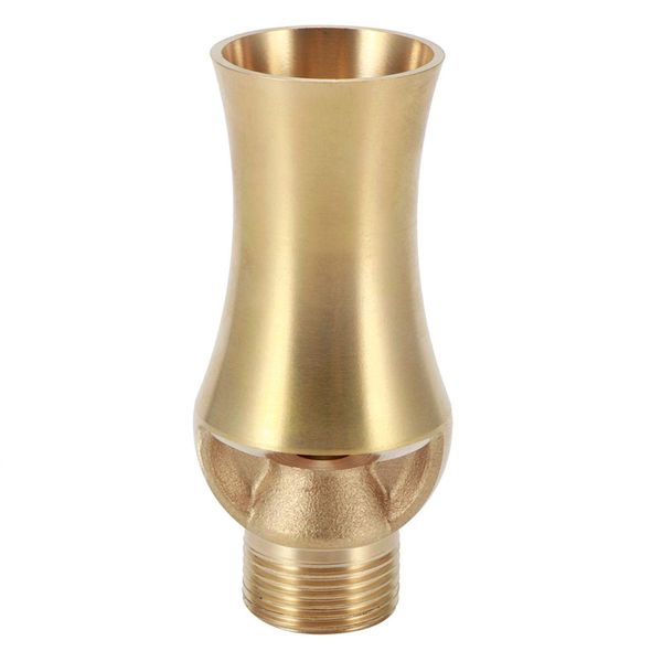 KIKYO Fountain Nozzle, Fountain Water Nozzle /2in Female Thread Adjustable Nozzle Head