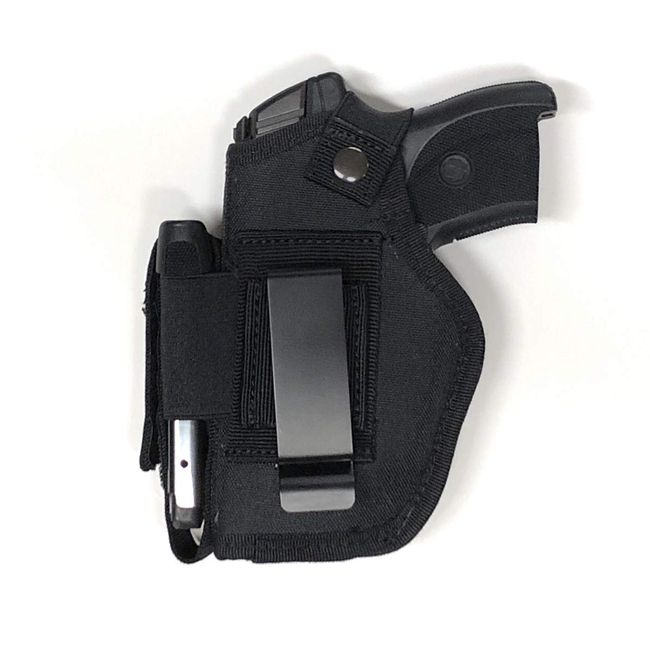 Nylon OWB Side/Hip Holster Fits H&K P2000SK,USP Compact,P2000 for Outside The Waistband.