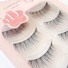 CLEAREYELASH Natural False Eyelashes, Natural 3D Eyelashes, 5 Pairs (N03 Sexy)