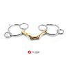 Universal 12MM Thickness Snaffle Horse Bit German Silver Mouthpiece Lozenge 3 Ring (4.75")