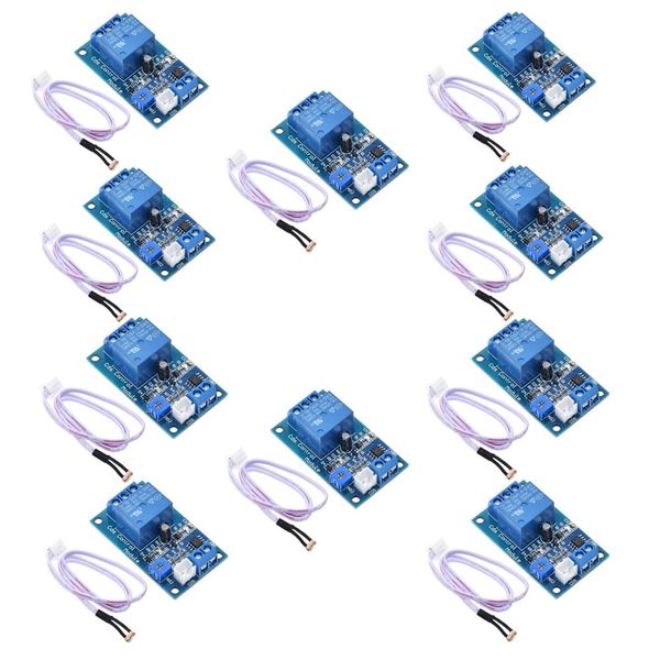 10pcs XH-M131 Brightness Automatic Control Module 12V Light Control Relay Light Switch Photosensitive Resistor Module
