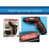 AC Adapter For Hyper Tough AQ70068N 4-Volt Cordless Rotating Screwdriver Charger