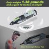 WORKPRO 12V Cordless Rotary Tool Kit 5Variable Speeds 114 Easy Change Accessorie