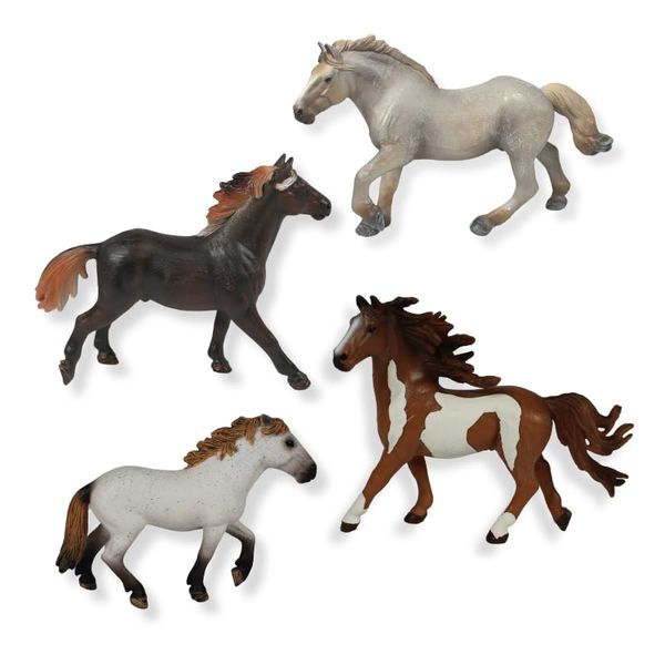 ZAGA Toys Majestic Horse Bundle | Hand-Painted Horse Figurines