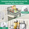 Babywards Hanging Diaper Caddy Nursery Organizer Crib, Wall, Changing Table
