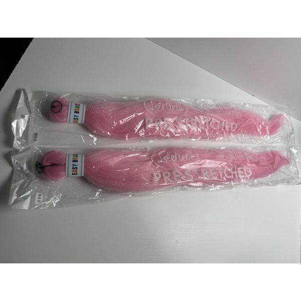 Pink Color 100% Kanekalon Modacrylic Fiber Brand New
