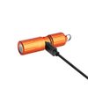 Olight iTHX Pumpkin Orange Rechargeable Keychain EDC Flashlight, 180 Lumens