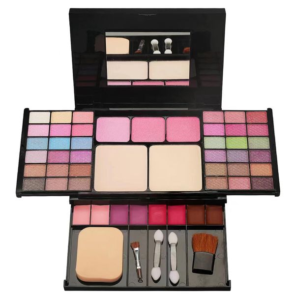 Make Up Set Women Girls - 49 Colour Multi-purpose Makeup Kit, Cosmetic Essential Starter Bundle Include Include Eyeshadow Palette Lipstick Blush Concealer Face Powder Highly Pigmented Makeup Palette