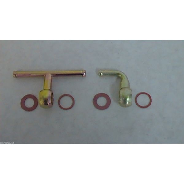 FUEL INLET SET DCOE FUEL DUAL WEBERS 10536.038