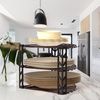 Simple Houseware 3-Tier Counter Corner Shelf Organizer, Bronze
