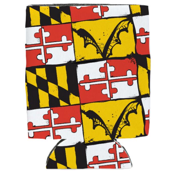 Flying Dog Maryland Flag / Can Cooler - 1 / Maryland Flag