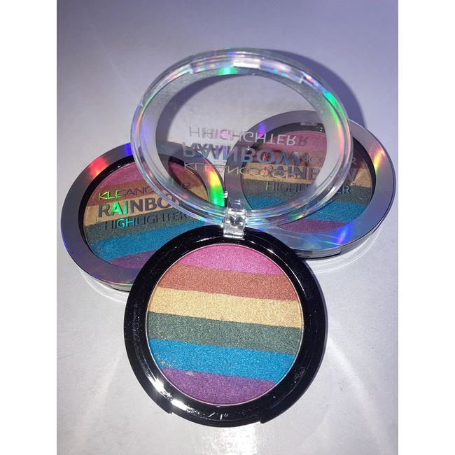 Kleancolor rainbow highlighter extra pigment
