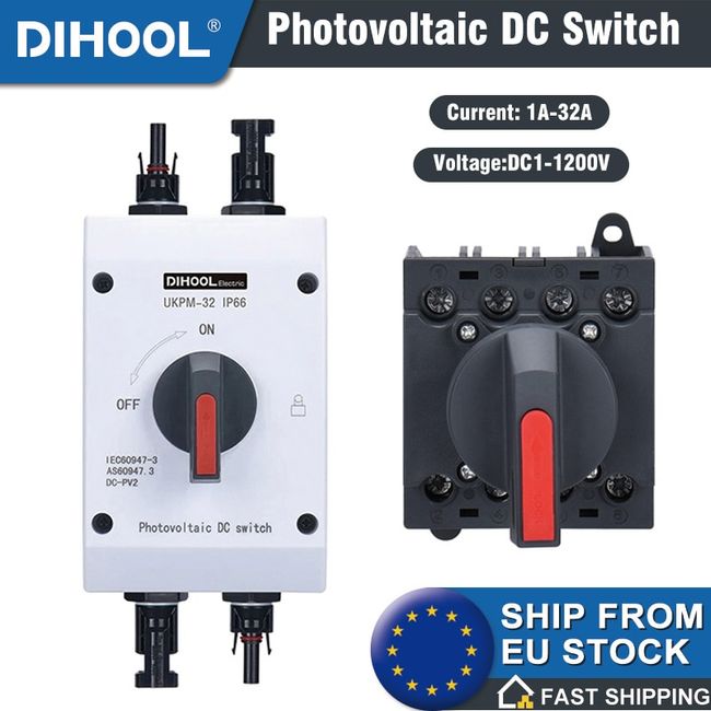 Solar PV DC Quick Disconnect Switch