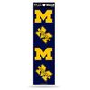 Rico Industries NCAA Michigan Wolverines Quad Decal
