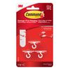 Command 17008 Ceiling, 225 g Load Capacity, 3 Hooks, 4 Strips, White, Standard