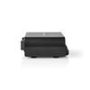 Ex-Pro 2 Way Speaker Switcher Selector Box with Terminal Screw Clamp Connectors 150W Switchable, Black