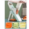 Safe Multifunctional Mandoline Slicer 5 in 1 Vegetable Chopper, Pro Food Chopper