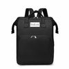 Frabe Family Changing Backpack, Mom Backpack, Changing Bag, Large Changing Bag, Oxford Backpack, Multi-Function, Large Capacity, Black, L