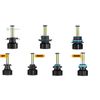 6-Side H7 LED Headlight Bulbs Low Beam Conversion Kit White 6000K 2800W 360000LM