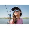 Bajío Flat Brim Fishing Hat – Dorado Embroidered Performance Snapback Cap, Orange