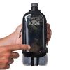 Nathan - SpeedDraw 2 View 18oz Ins. Flask Black/Reflective Silver OSFA