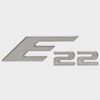 Crownline Boat Raised Emblem Decal 22097 | E22 Silver Sticker