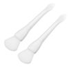 VOCOSTE Silicone Mask Brush Mask Application Brush Soft Silicone Brush White Pack of 2