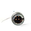 Litz 5N Silver Wired Tonearm Headshell Socket Connector Suitable For Use With Numark TTi, TT1, TT2, TTX1 & TTX usb Vinyl Record Deck Player Turntable