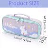 OIOYLEY Large Capacity Pencil Case for Kids, b, Pencil case