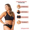 SHAPERMINT Compression Bras - Wirefree Bras from Small to Plus Sizes, Nude